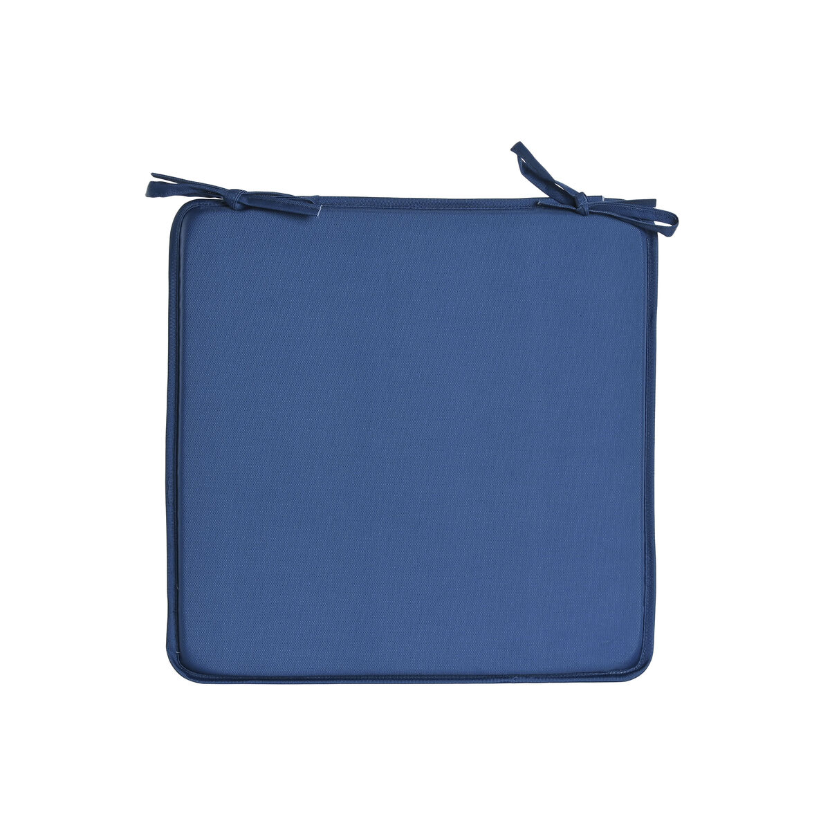 Stolsdyna Home ESPRIT Blå Vit 38 x 38 x 2 cm - 3