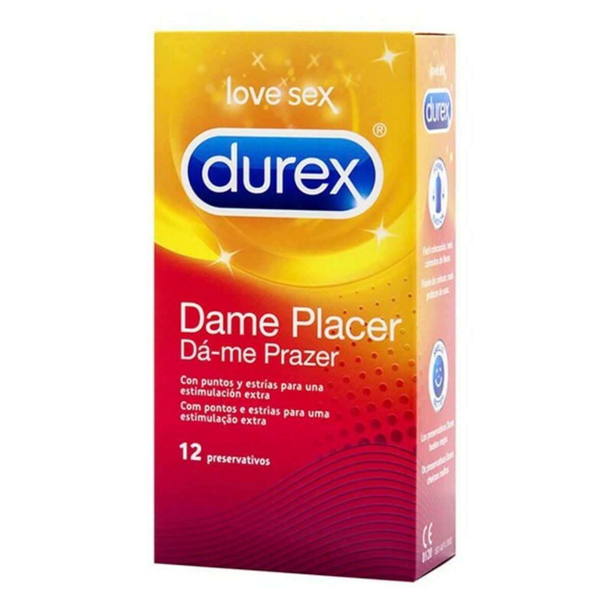 Kondomer Durex Dame Placer (12 uds) - 8