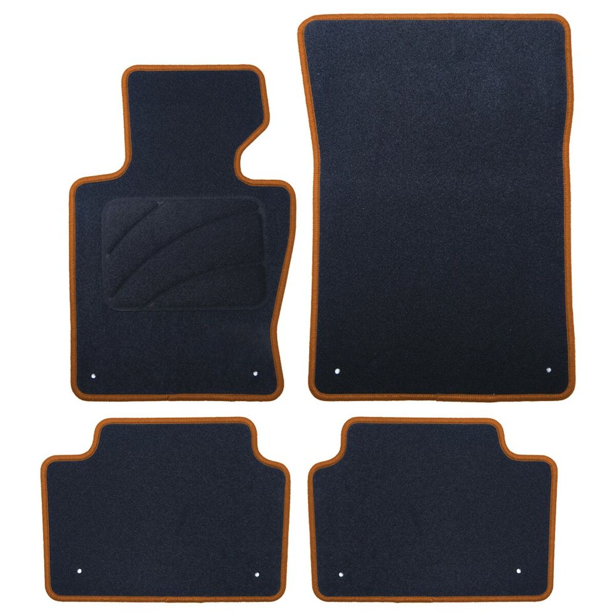 Set med bilgolvmattor OCC Motorsport OCCBW0020YE Bmw E83 X3