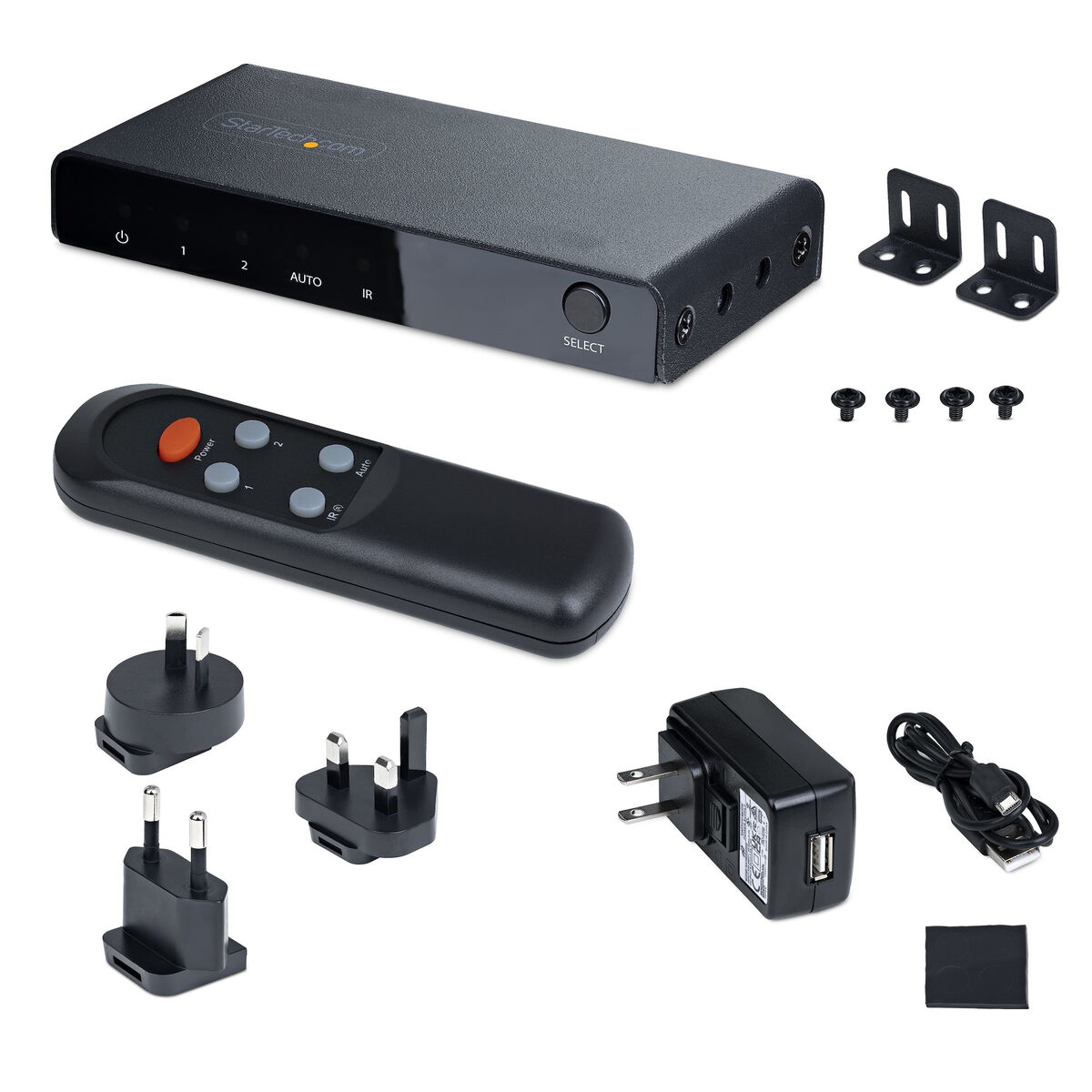 HDMI-Brytare Startech 2PORT-HDMI-SWITCH-8K