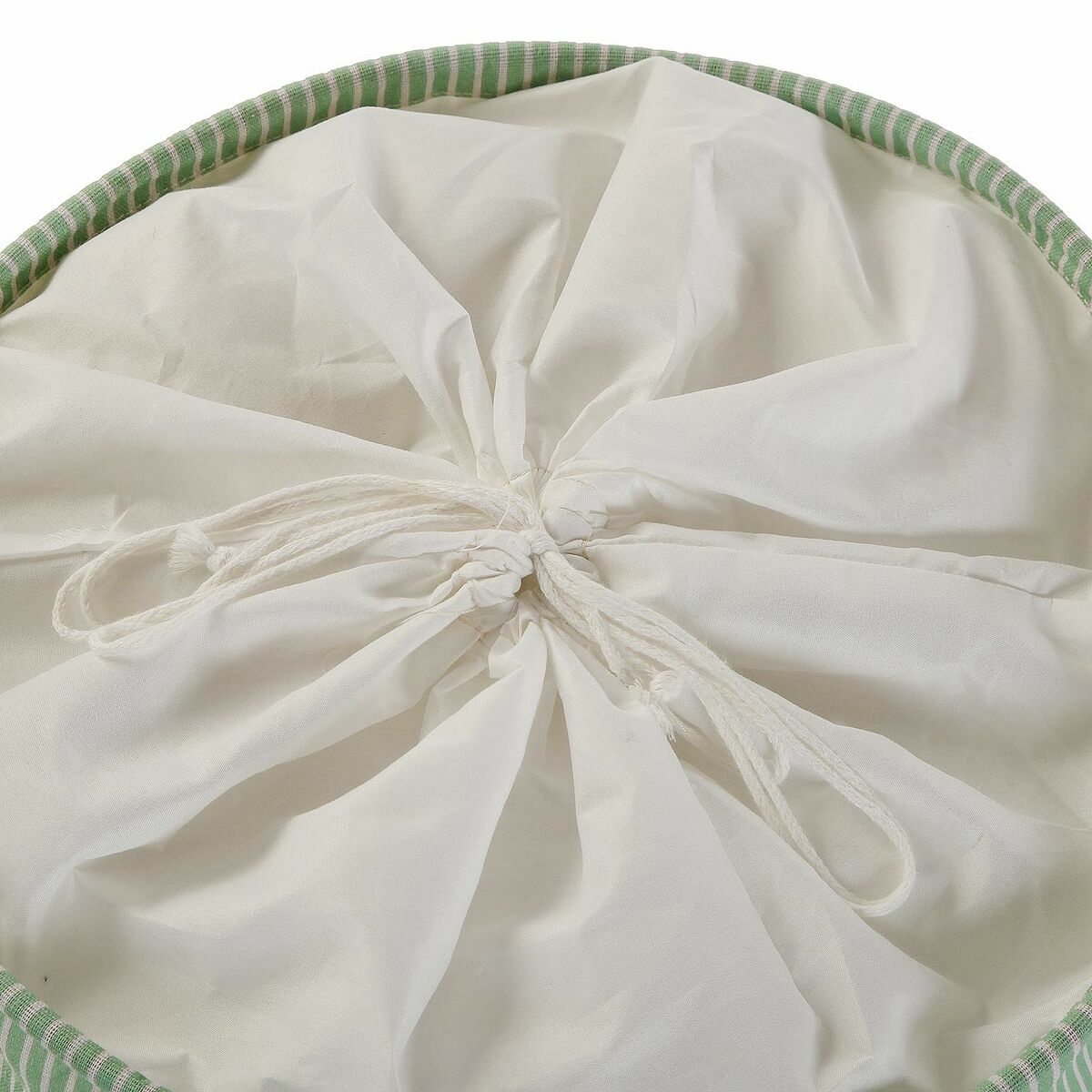Tvättkorg Versa Grön Polyester Bomull Nylon (38 x 48 x 38 cm) - 2