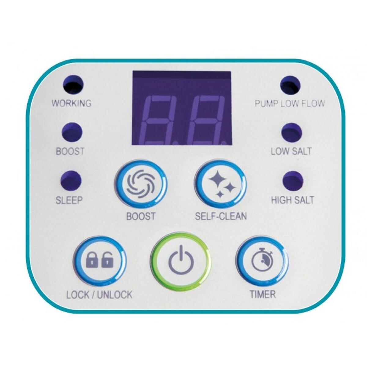Saltkloreringssystem Intex Krystal Clear - 8