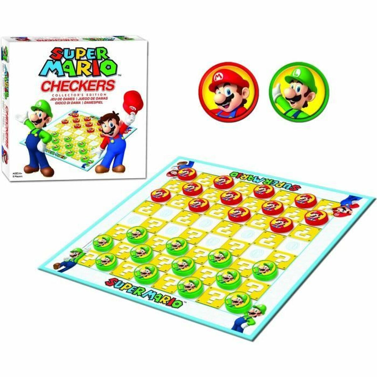 Sällskapsspel Goliath Super Mario Checkers 20 x 5 x 20 cm - 2