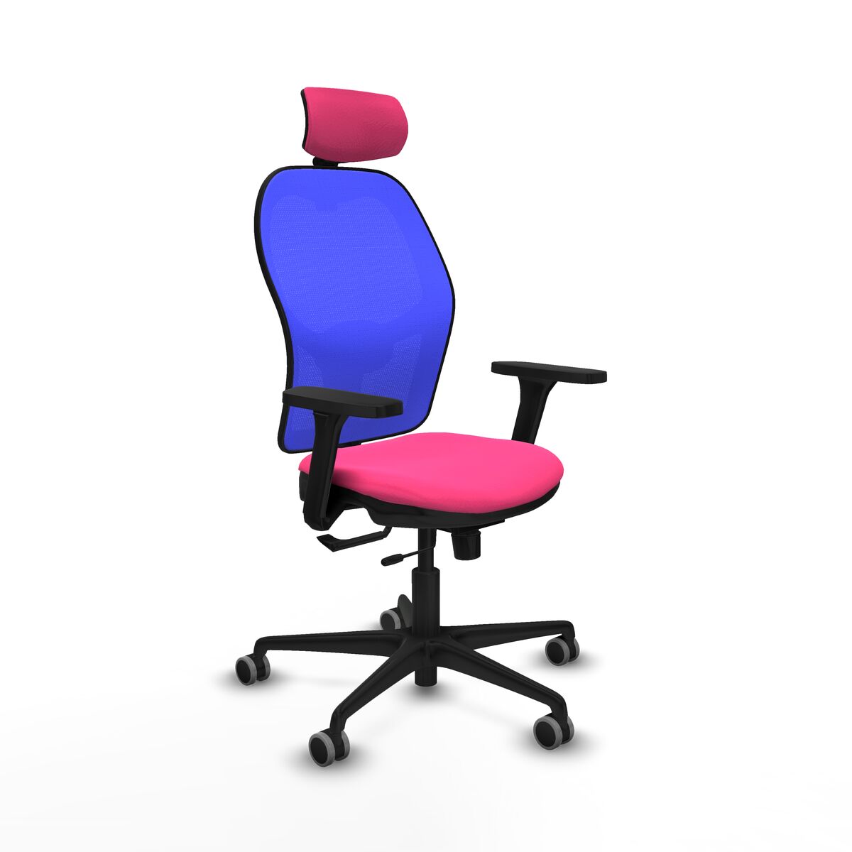 Kontorsstol med nackstöd Jorquera Piqueras y Crespo 3D036G2 Rosa