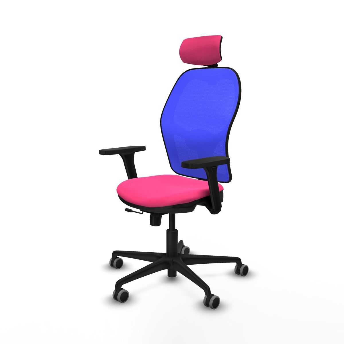 Kontorsstol med nackstöd Jorquera Piqueras y Crespo 3D036G2 Rosa - 2