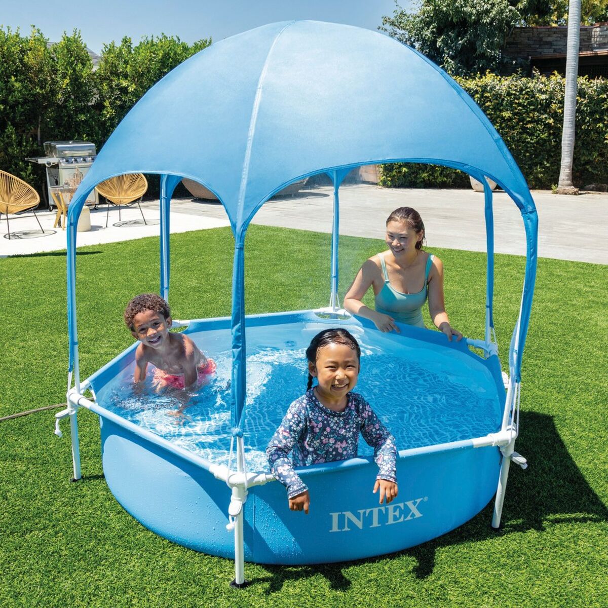 flyttbar pool Intex 183 x 38 x 183 cm - 2
