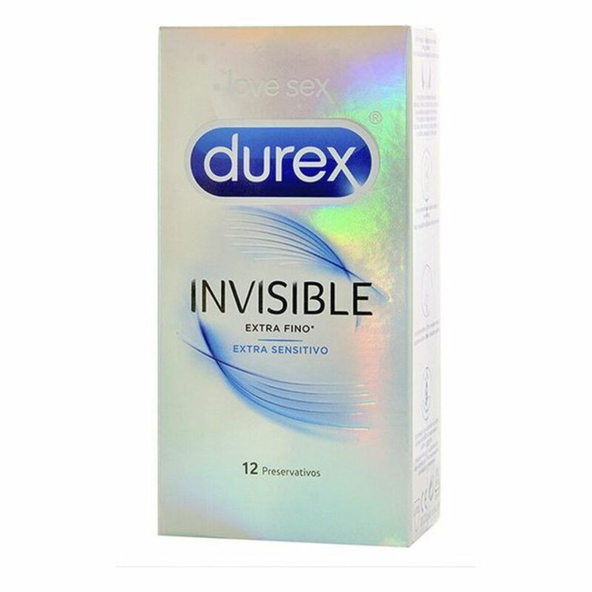 Kondomer Durex Invissible 12 Delar 12 antal - 2