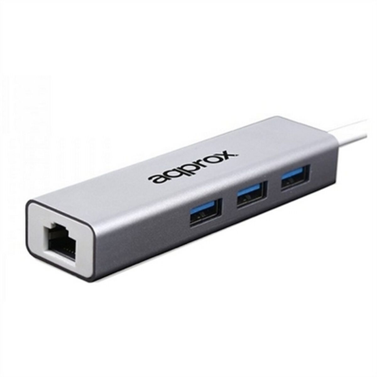 Nätadapter approx! APPC07GHUB LAN 10/100/1000 USB 3.0 Grå - 7
