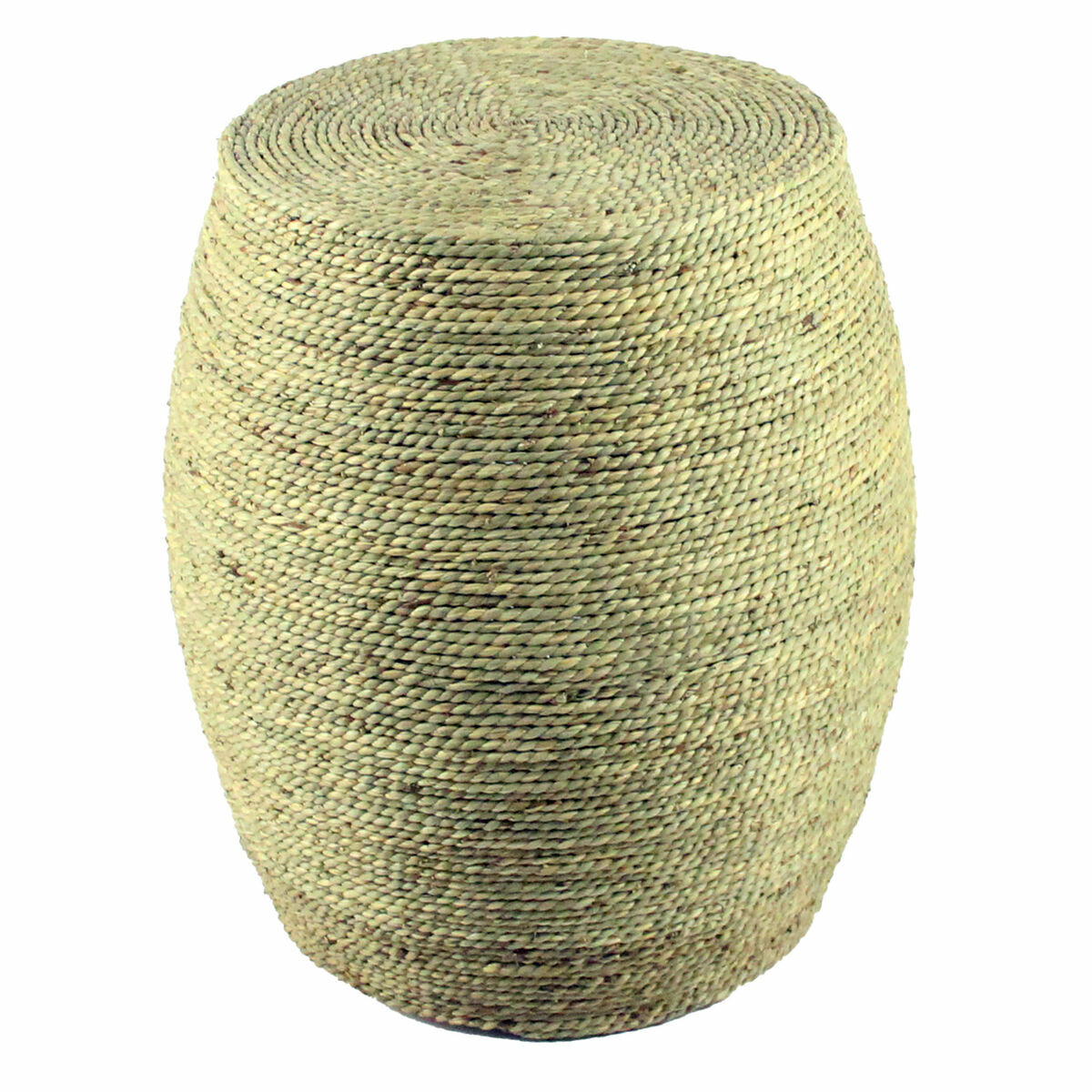 Fotpall DKD Home Decor Brun Ljusbrun Hampa Snöre Naturell Urban 45 x 45 x 52 cm - 2