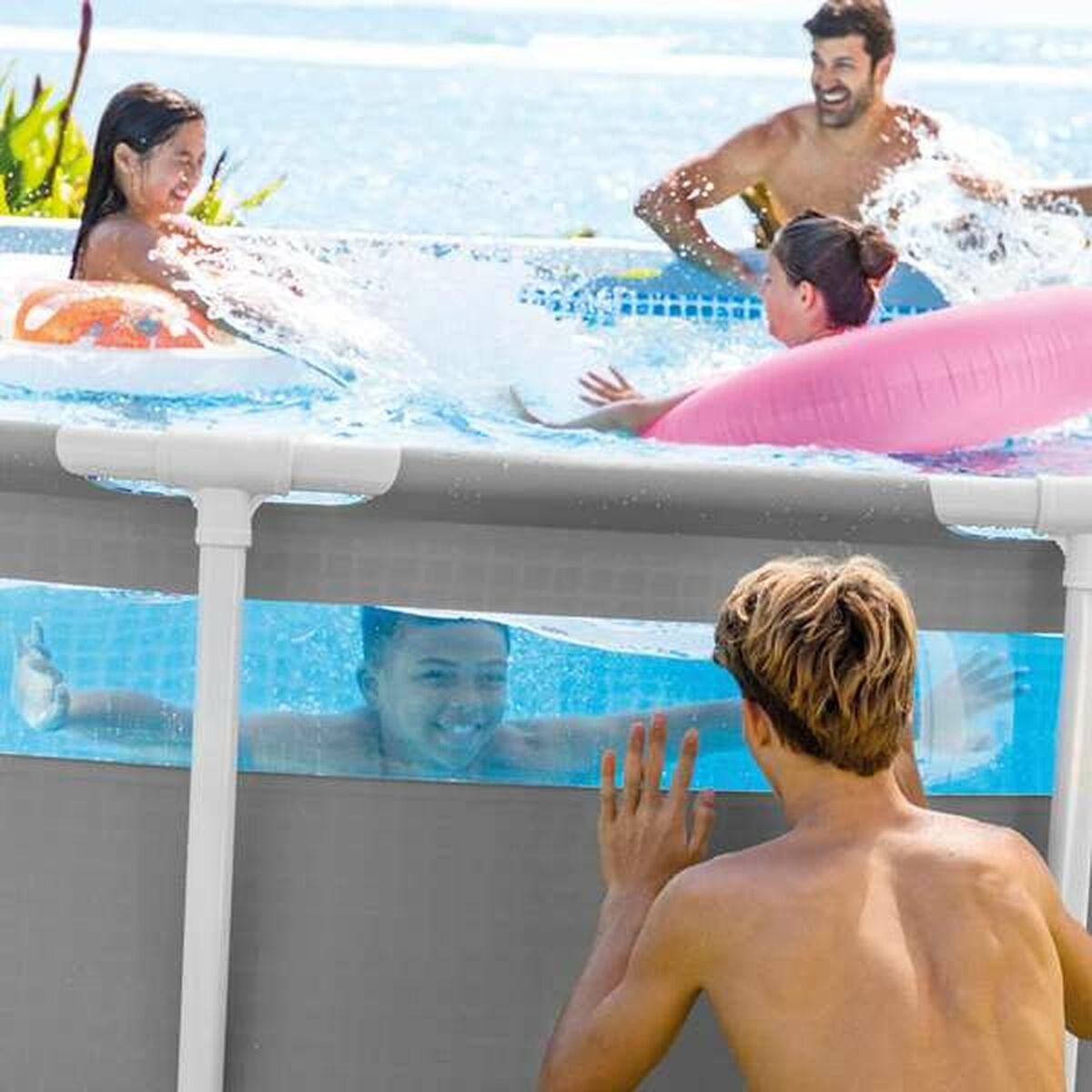 flyttbar pool Intex 488 x 122 cm - 6