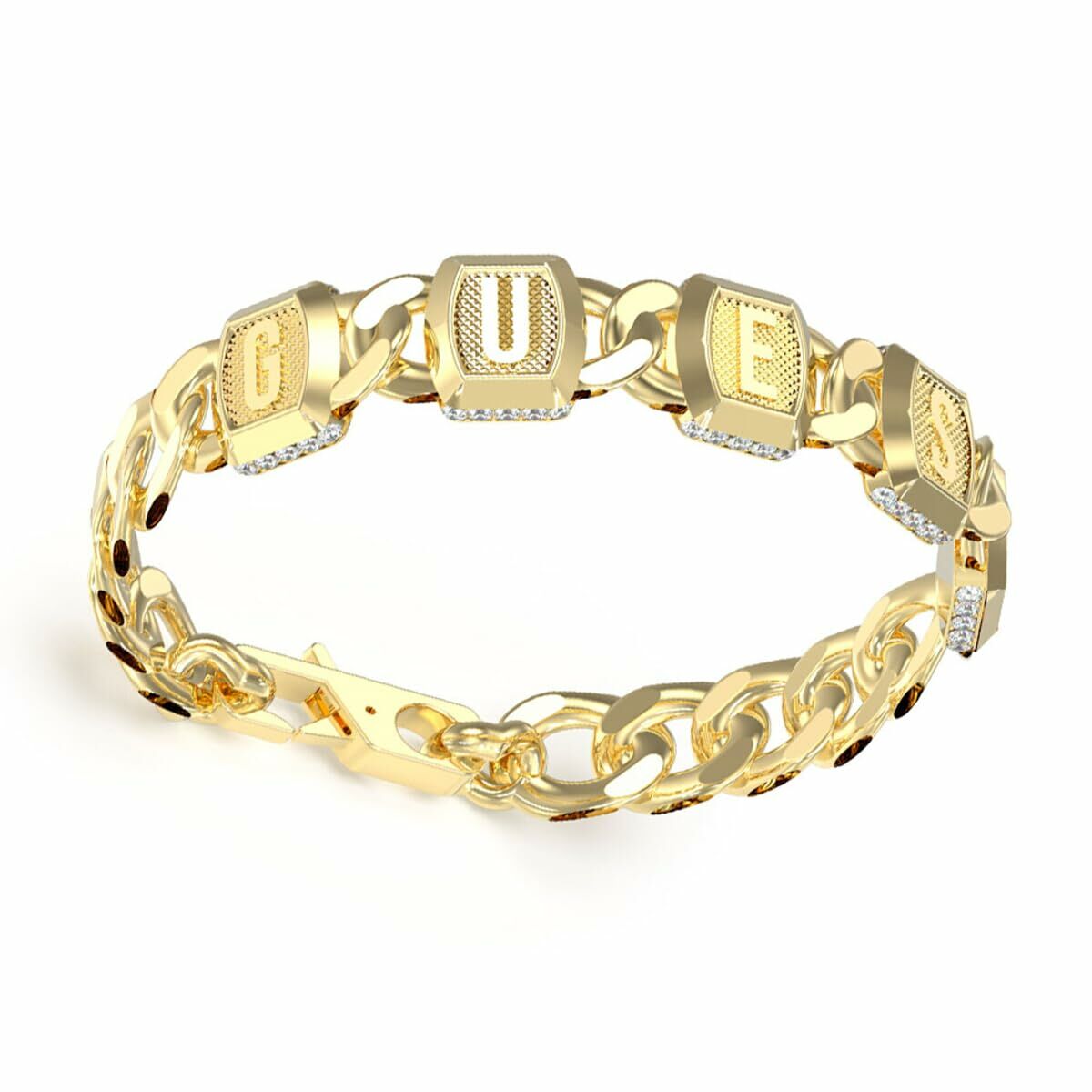Damarmband Guess JUMB05012JWYGS Gyllene
