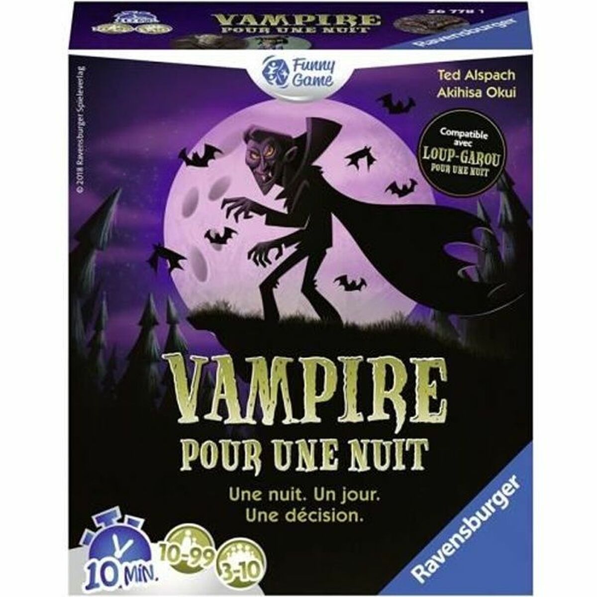 Sällskapsspel Ravensburger Vampiro por una noche