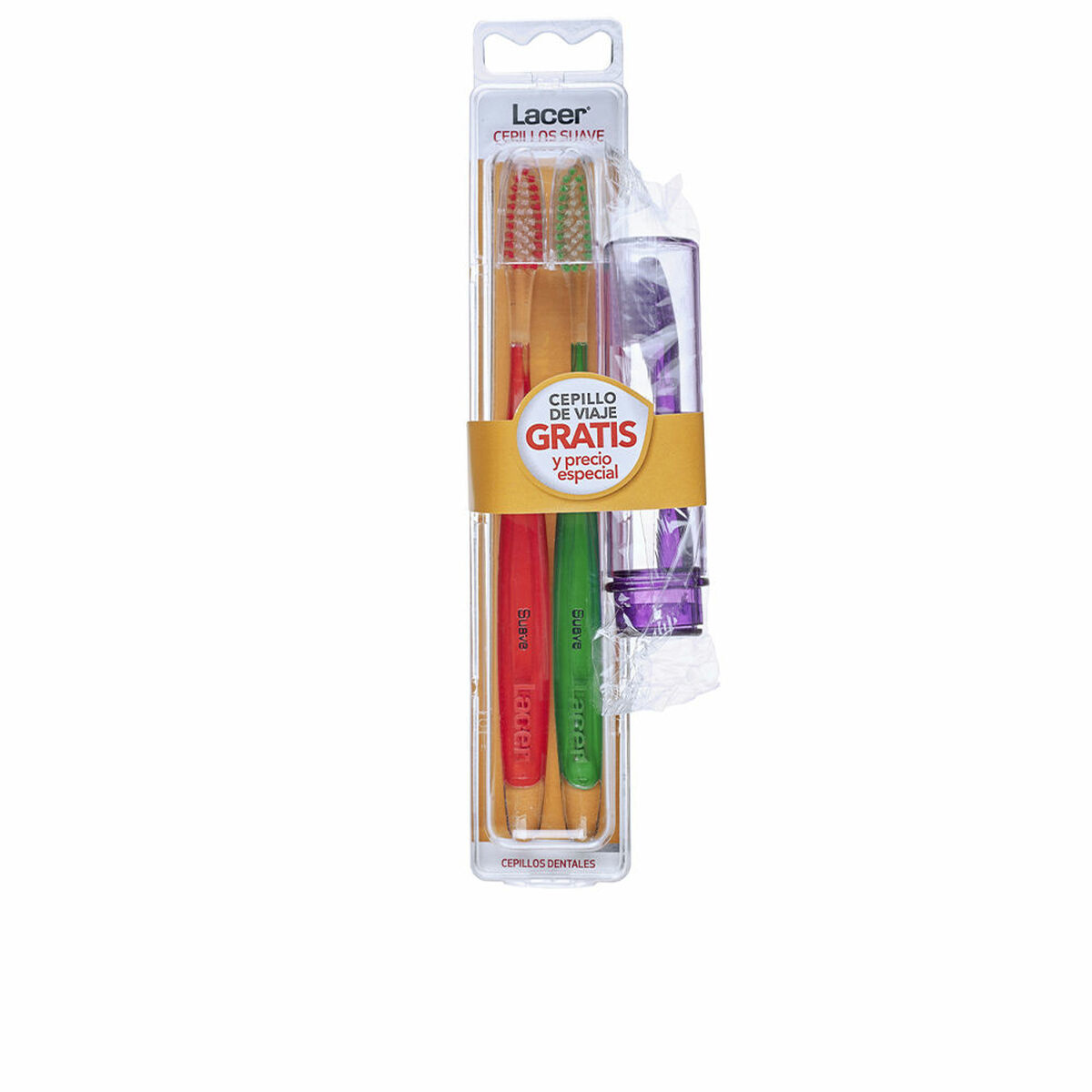 Tandborste Lacer Mjukt (3 Delar) - 2