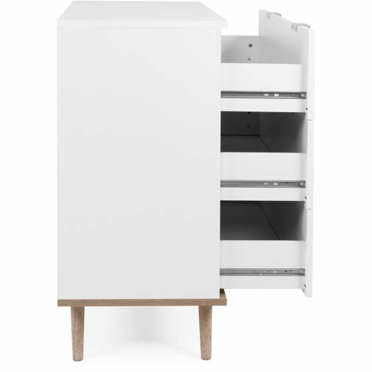 Byrå Scandinavian Vit 79,8 x 40 x 86,5 cm - 2