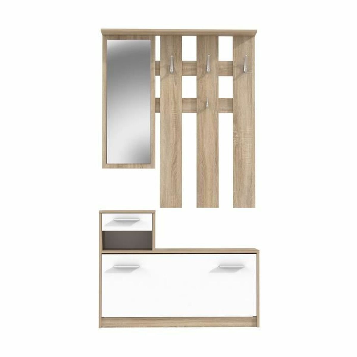 Möbelpaket Pili Vit 97,5 x 180 x 25 cm - 3