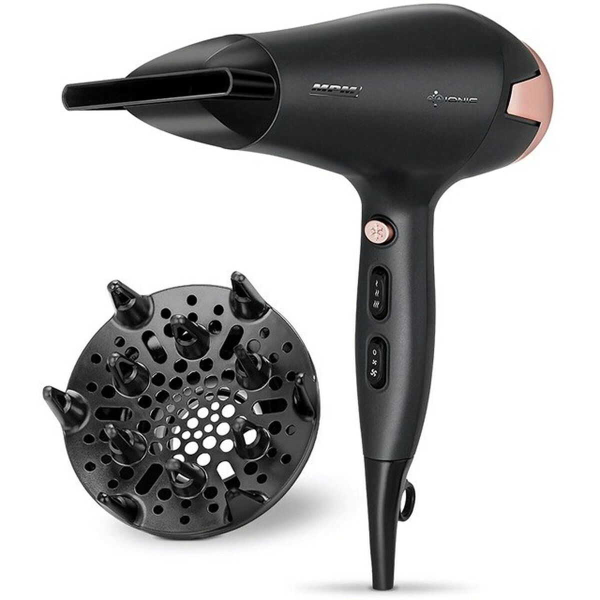 Hårtork Mpm MSW-24 Svart 2500 W - 2