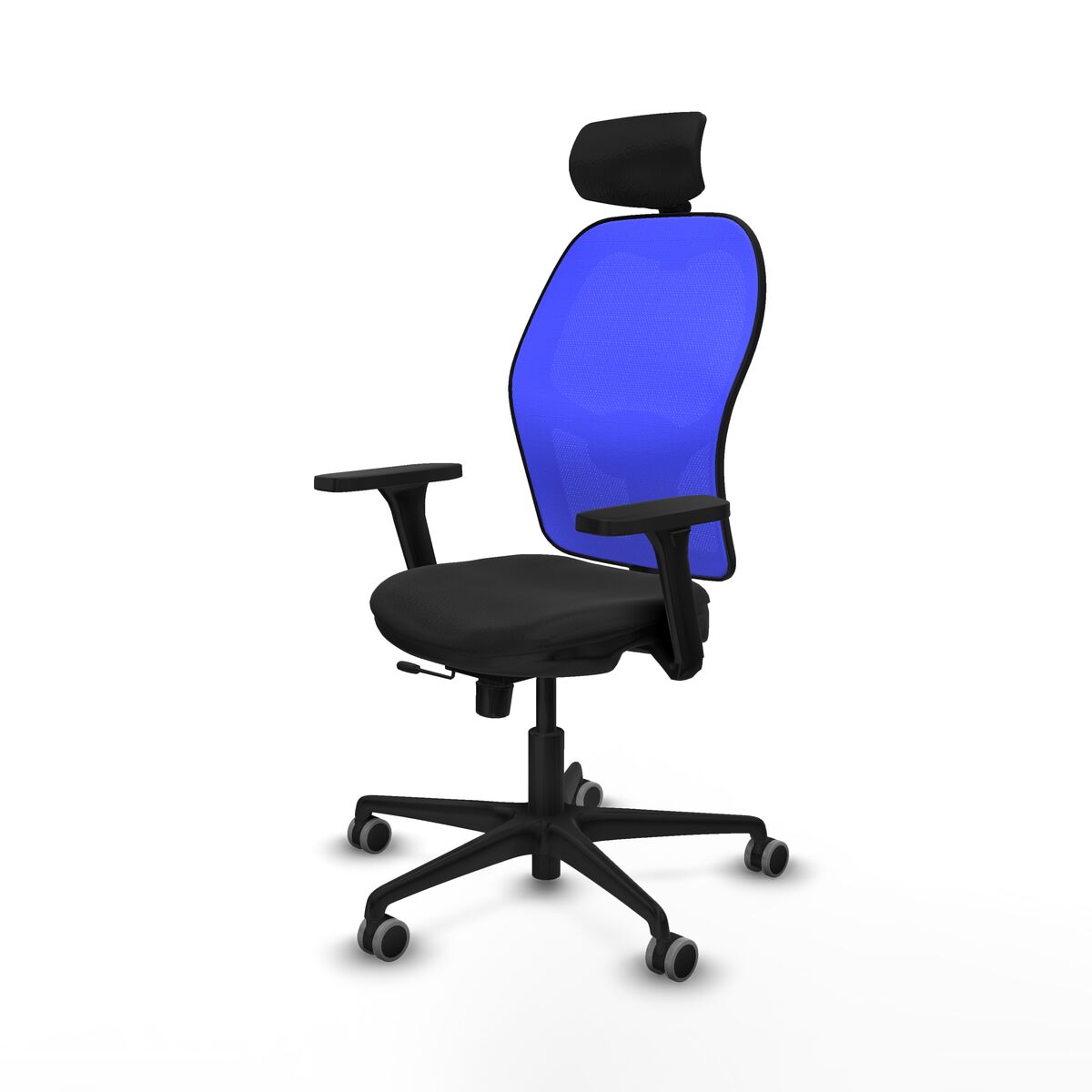 Kontorsstol med nackstöd Jorquera Piqueras y Crespo 3D036G2 Svart - 2