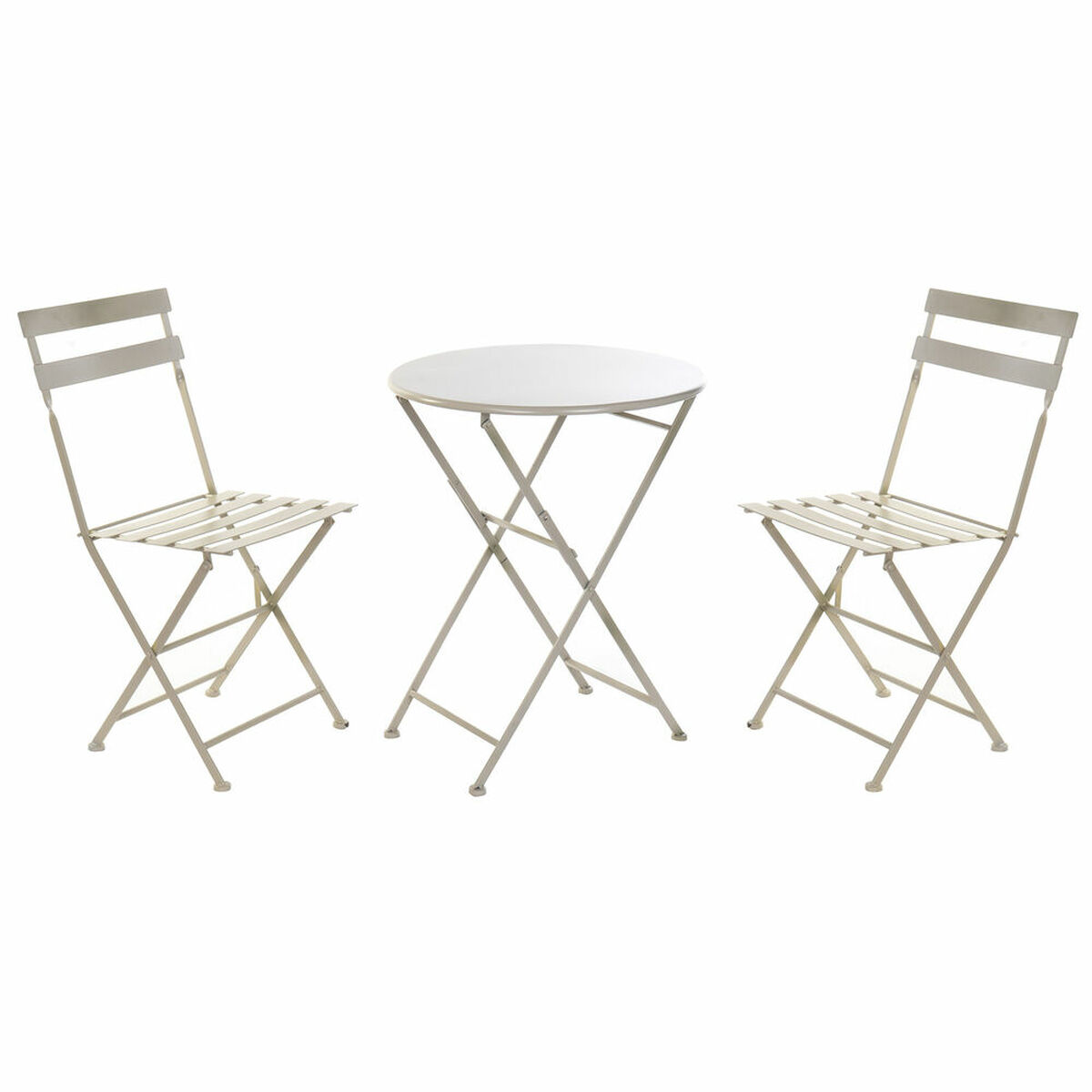 Bordsgrupp med 2 stolar DKD Home Decor 80 cm 60 x 60 x 70 cm - 7