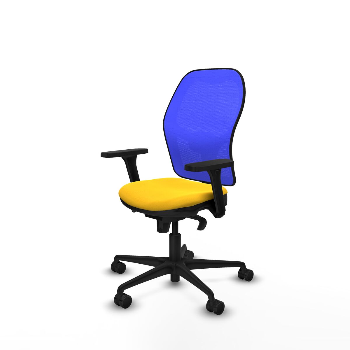 Kontorsstol Jorquera Piqueras y Crespo 3D036N0 Gul - 2