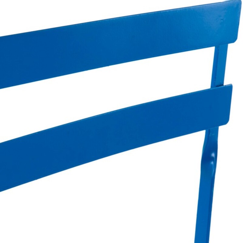 Bordsgrupp med 2 stolar DKD Home Decor MB-166634 Blå 80 cm 60 x 60 x 70 cm (3 pcs) - 2