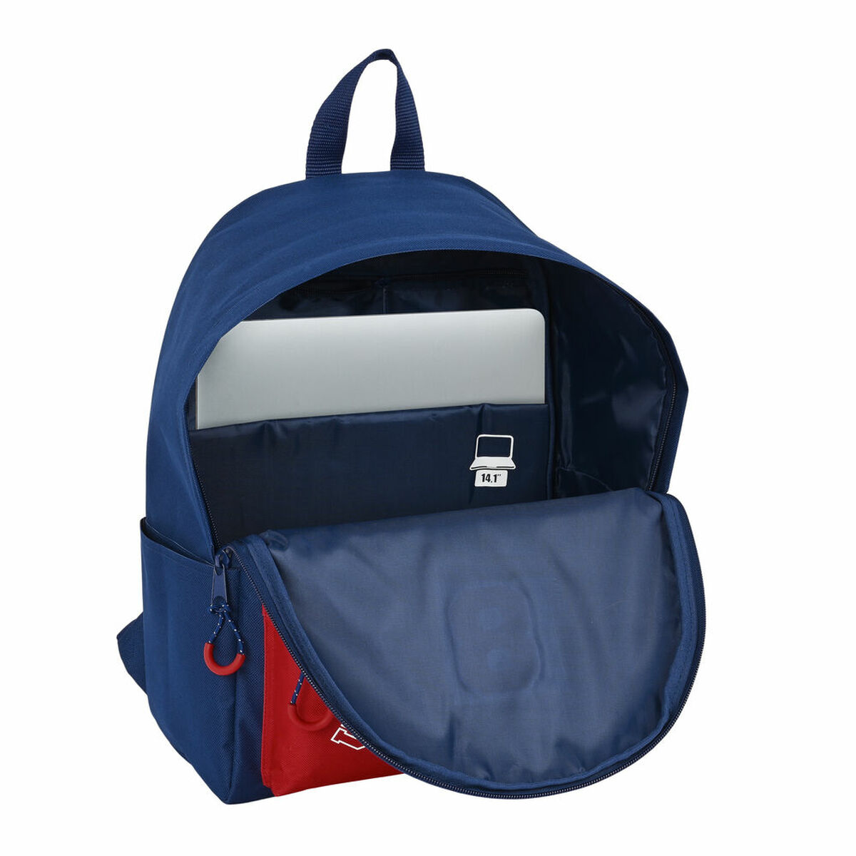 Laptopryggsäck Safta  safta  Röd Marinblå 31 x 40 x 16 cm - 2