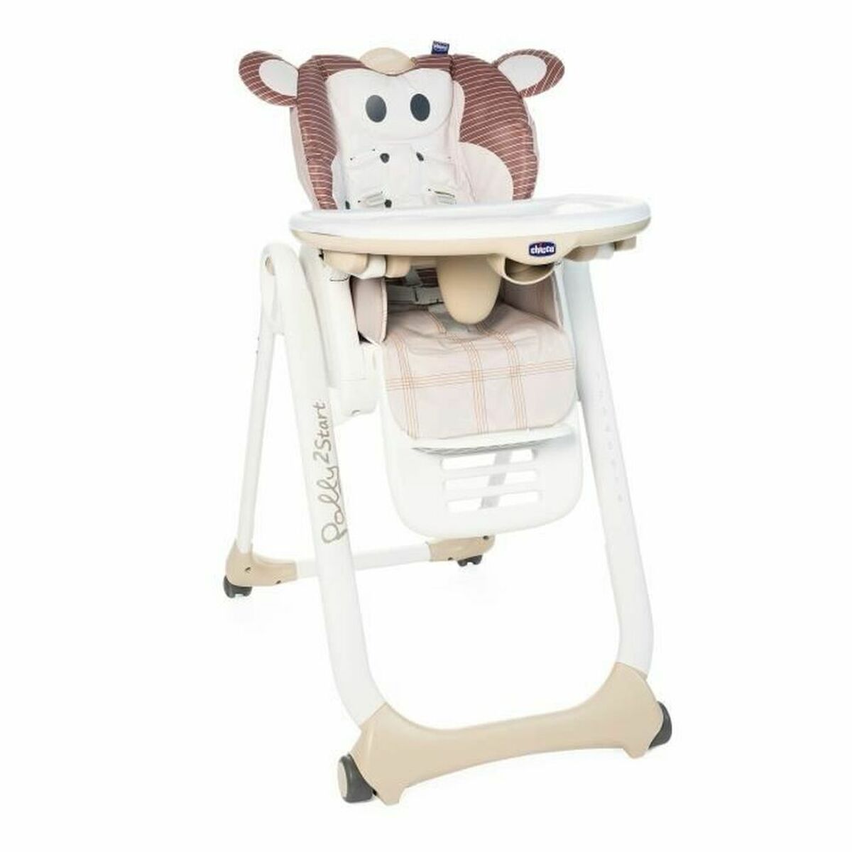 Barnstol Chicco Polly 2 Start Monkey