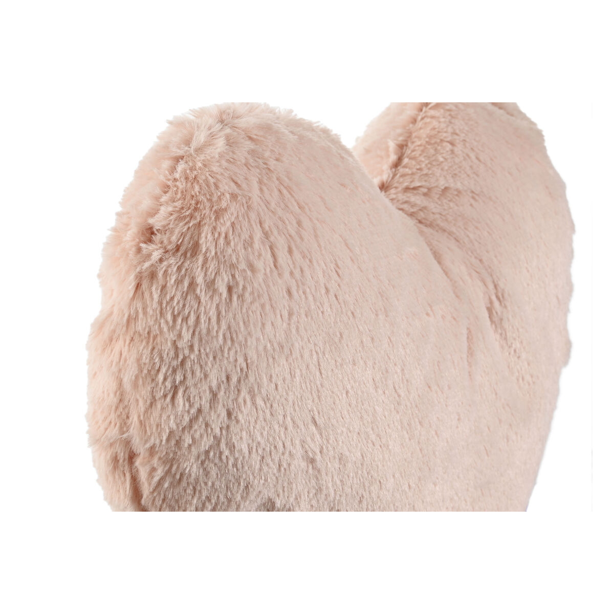 Kudde Home ESPRIT Rosa Hjärta Chic 40 x 12 x 40 cm - 2