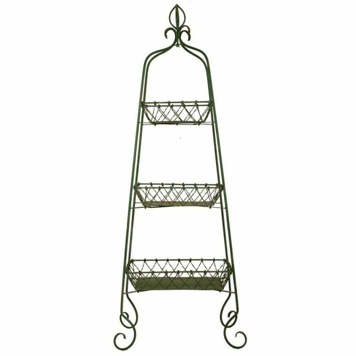 Bokhylla Alexandra House Living Grön Järn 47 x 195 x 76 cm - 2