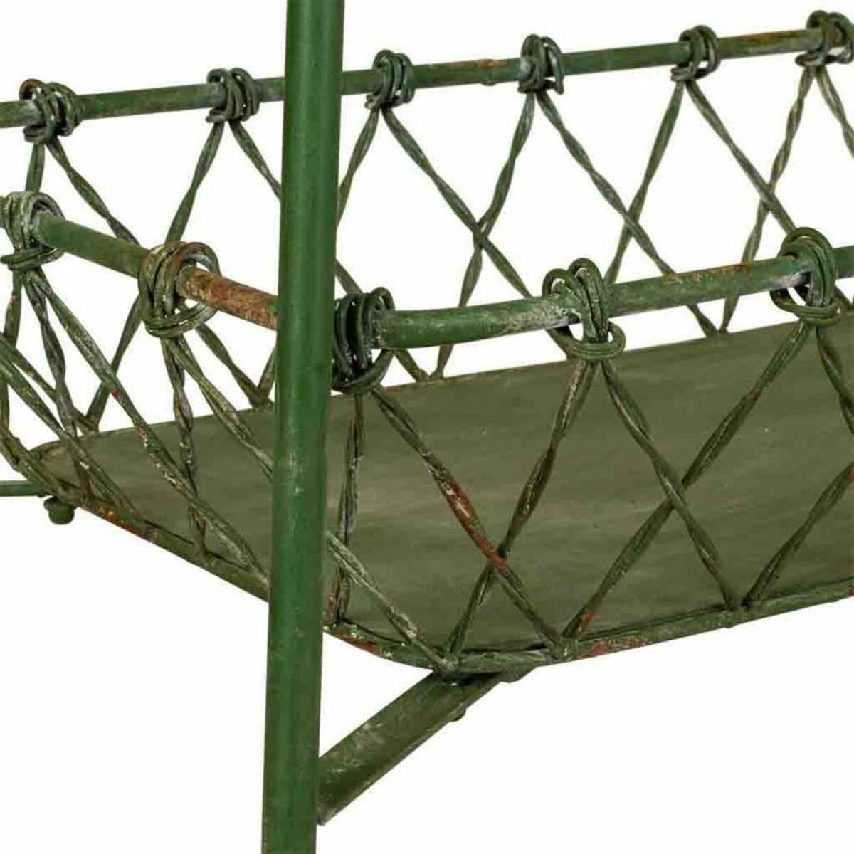 Bokhylla Alexandra House Living Grön Järn 47 x 195 x 76 cm - 4