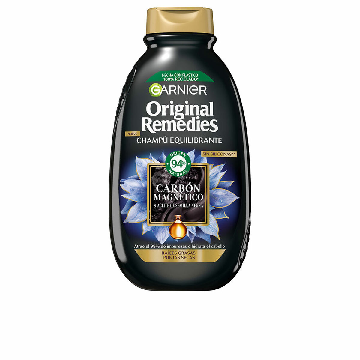 Schampo Garnier Original Remedies 250 ml Balanserande Magnetisk kol