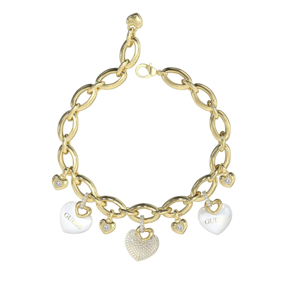 Damarmband Guess JUBB05204JWYGWHS Gyllene