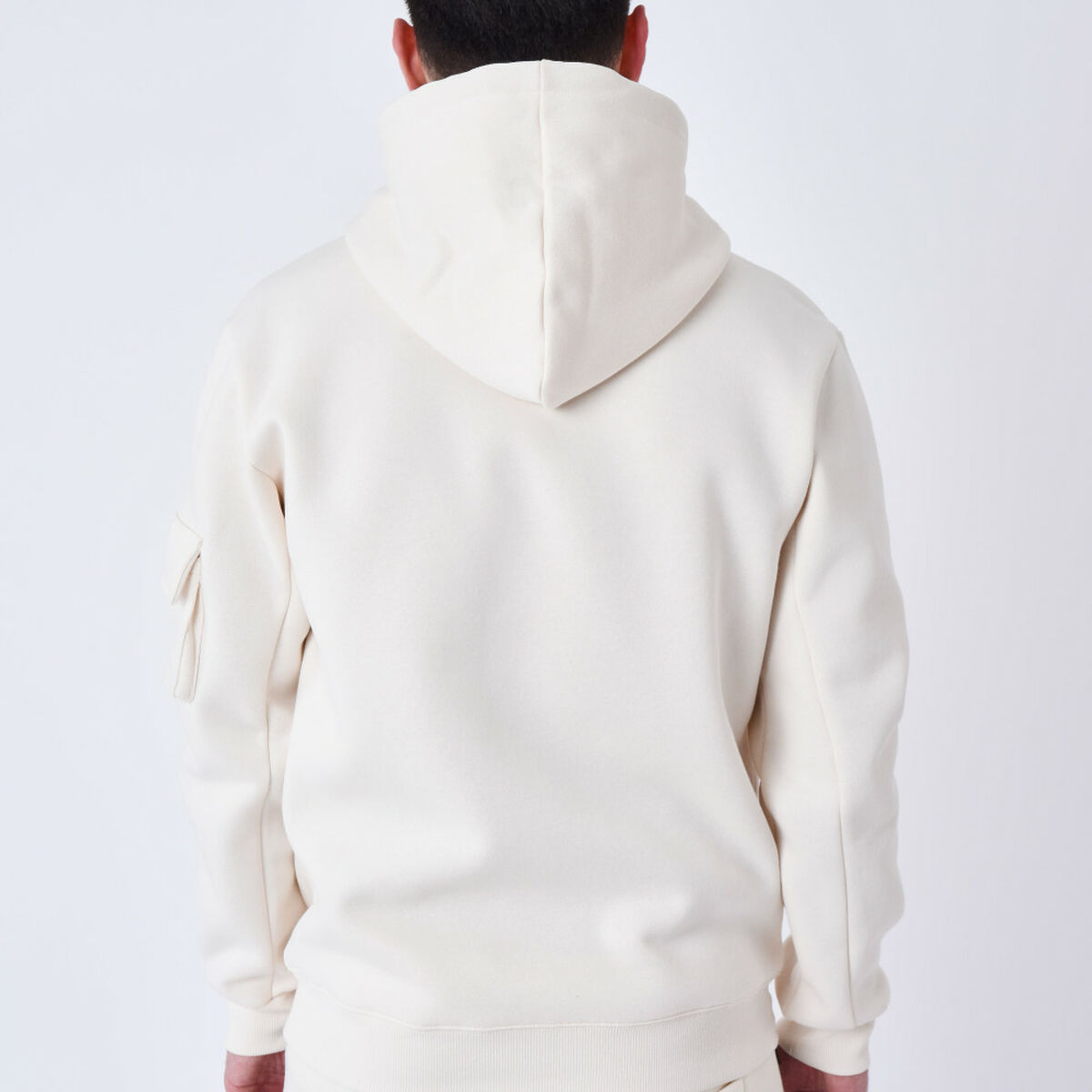 Tröja med huva Herr Project X Paris PROJECT SWEAD&HOODIE 2522058 CC Beige - 3