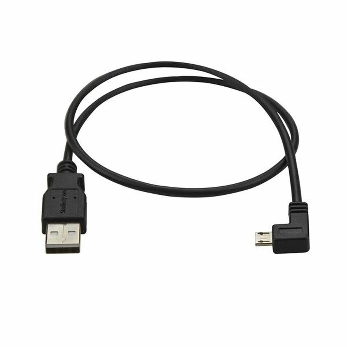 USB-kabel Startech USBAUB50CMLA         Svart 0,5 m - 4