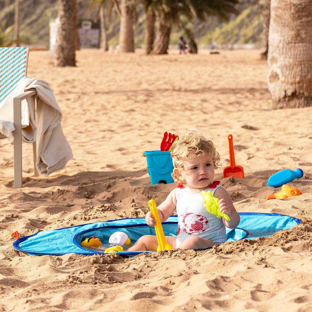 Strandtält med Pool för Barn Tenfun InnovaGoods - 14