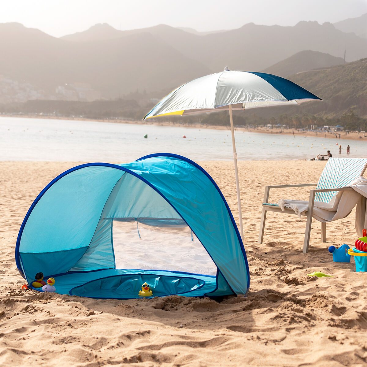 Strandtält med Pool för Barn Tenfun InnovaGoods - 17