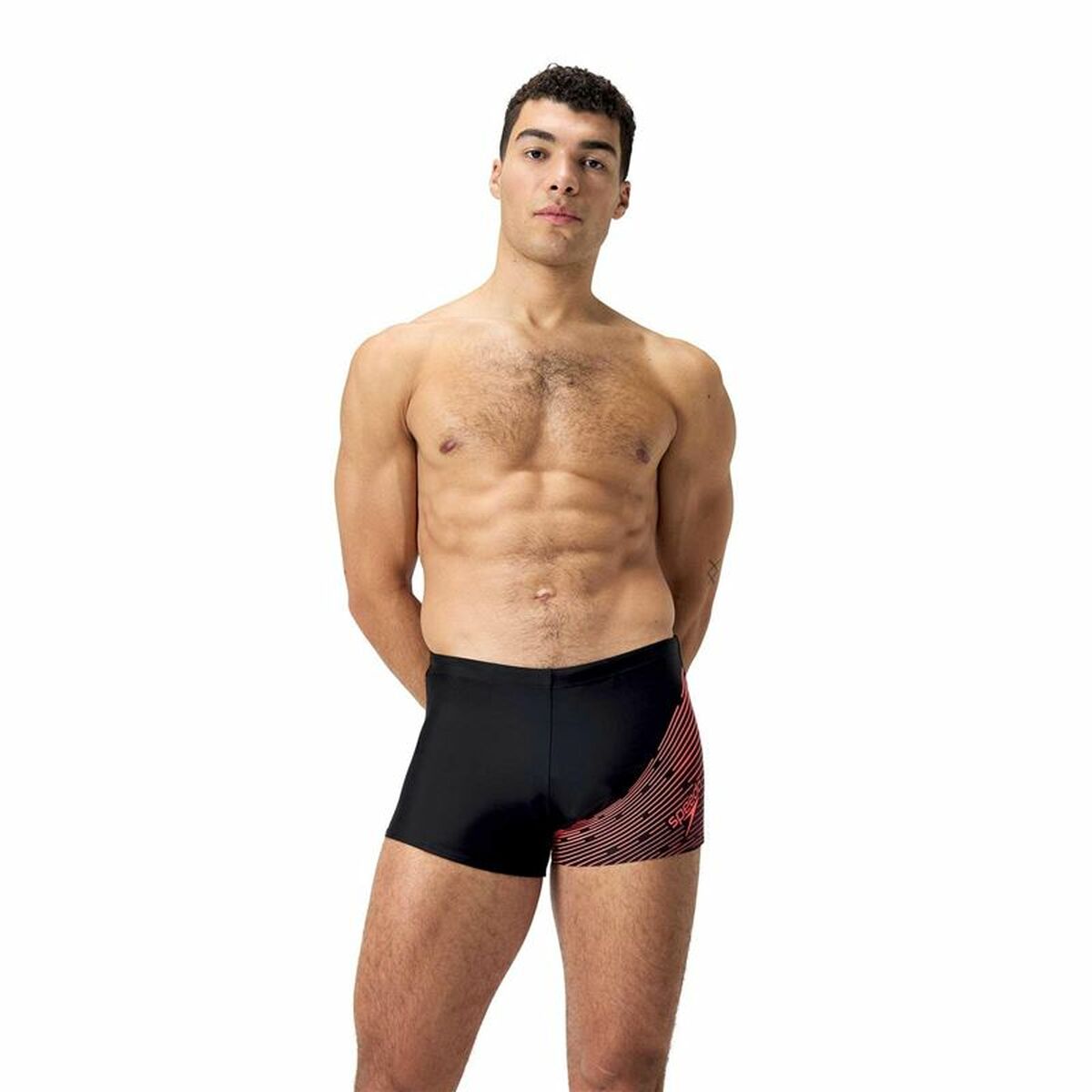 Baddräkt Herr Speedo Aquashort  Svart - 2