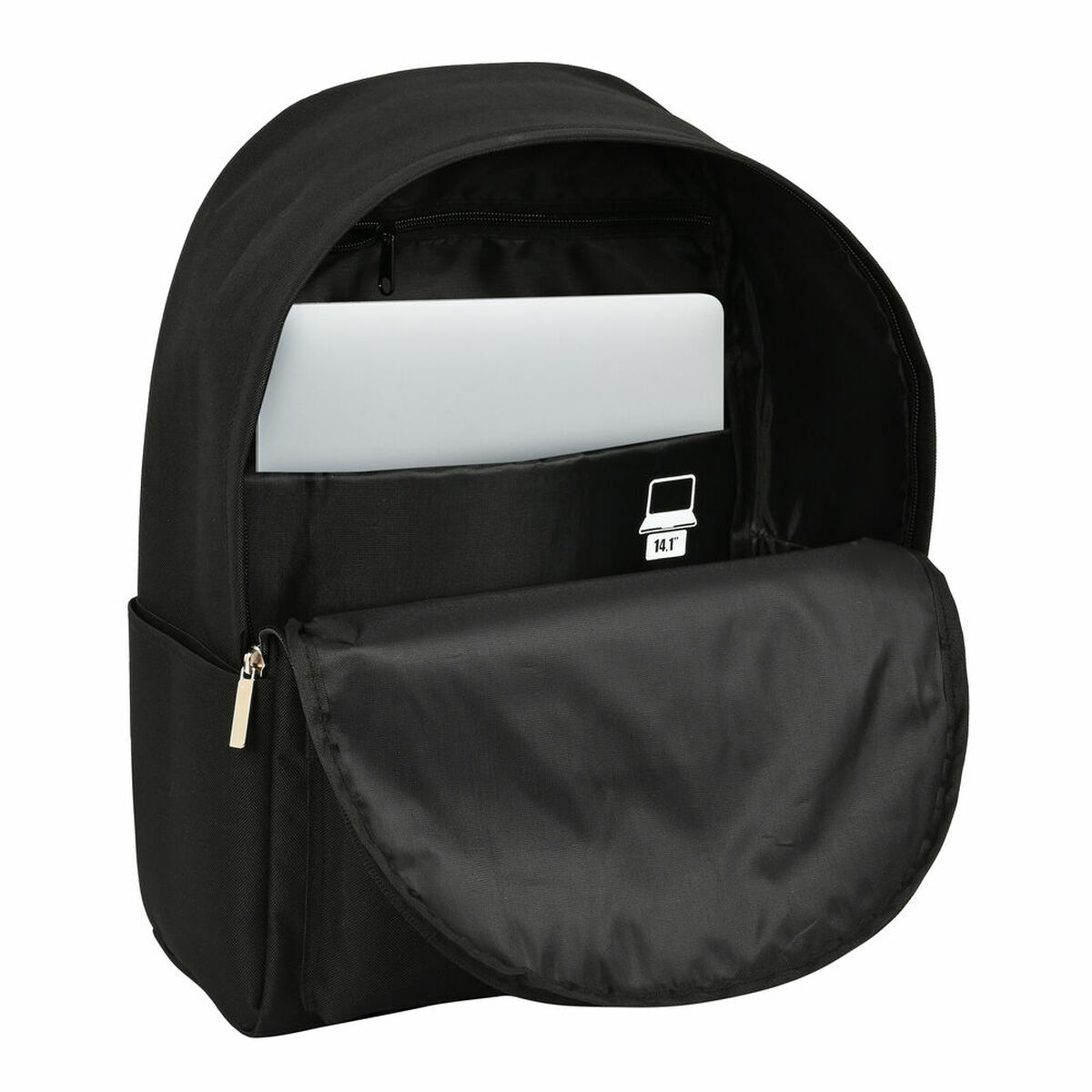 Laptopryggsäck Safta  safta  Svart 31 x 40 x 16 cm - 2