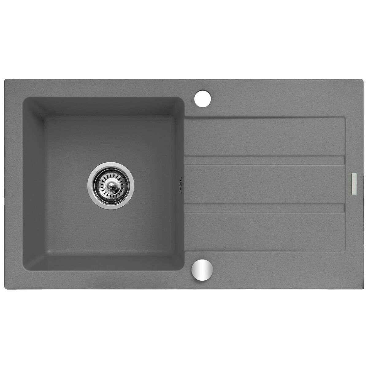 Diskho enkel Maidsinks 76 x 44 cm Grå