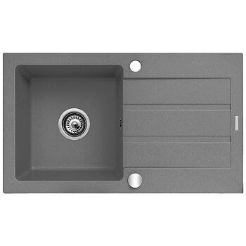 Diskho enkel Maidsinks 76 x 44 cm Grå