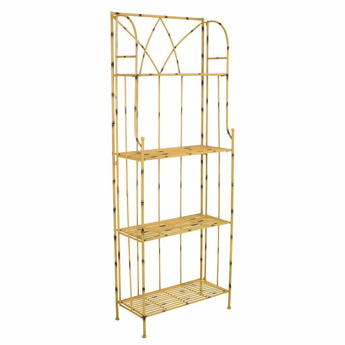 Bokhylla Alexandra House Living Gul Smide 28 x 160 x 60 cm
