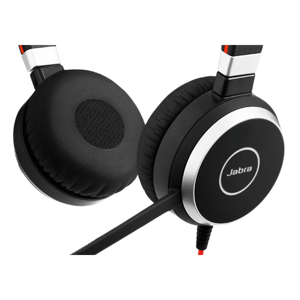 Hörlurar med Mikrofon Jabra 6399-823-189 Svart - 2