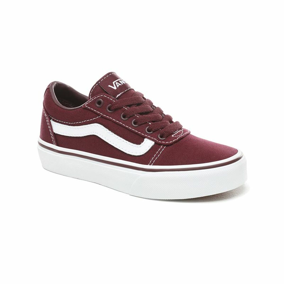 Sportskor Casual Barn Vans Yt Ward Rödbrun - 8