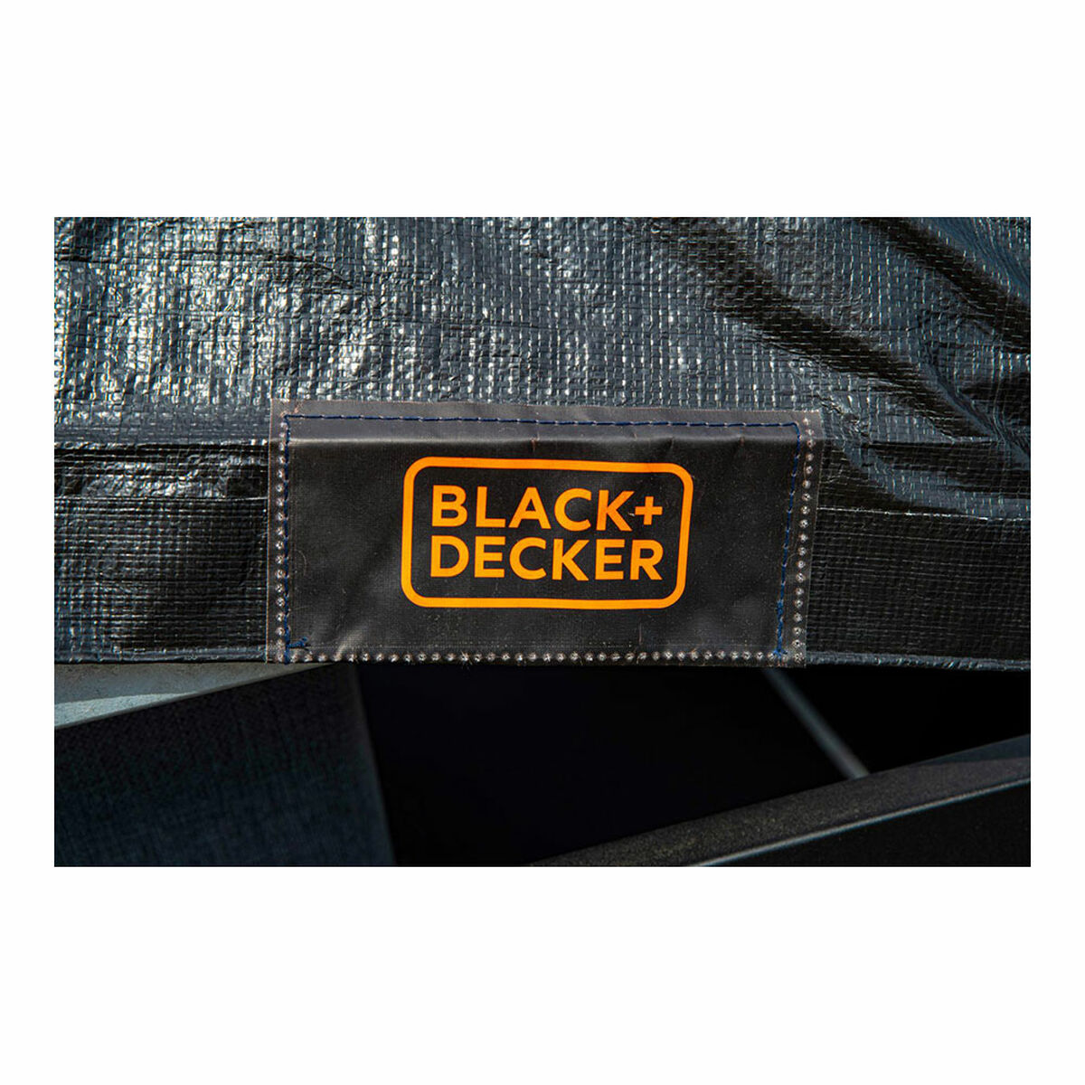 Släpvagnsskydd Black & Decker Svart 1,6 x 2,5 m