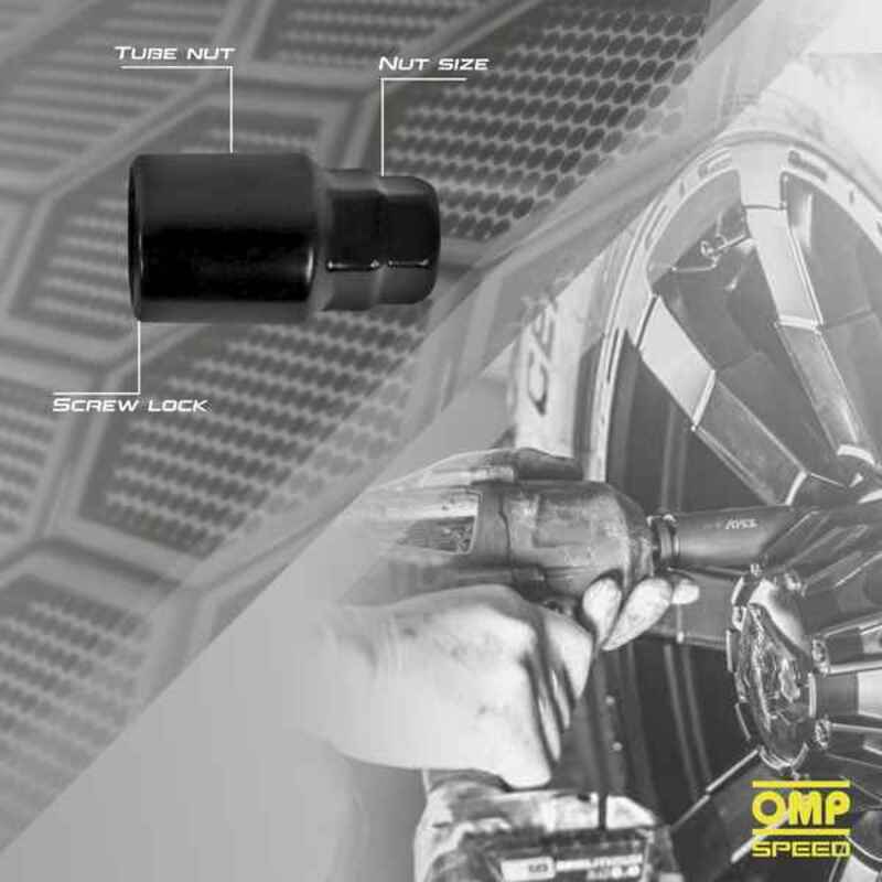Skruv OMP OMPS09821201 M12 x 1,50 4 uds Svart - 3