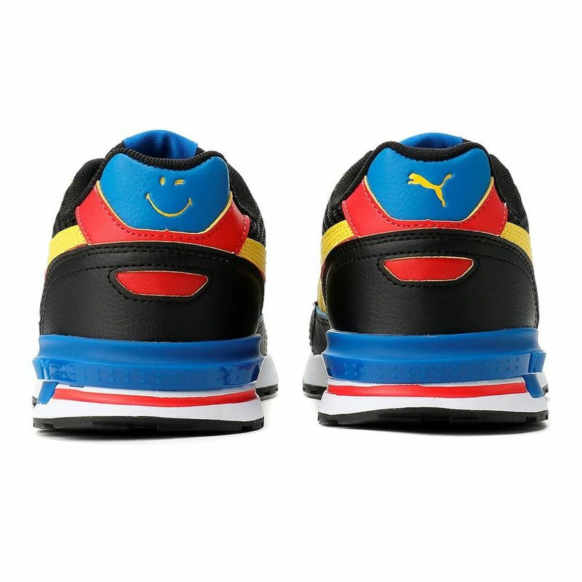 Sportskor för barn Puma Graviton SMILEYWORLD Jr Svart - 8
