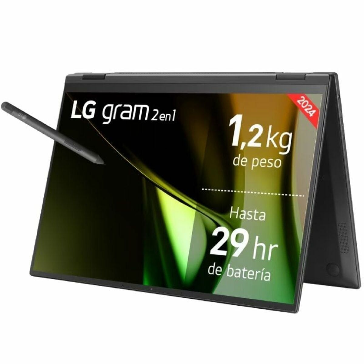 Laptop 2 i 1 LG 14T90S-G.AA75B 14" intel core ultra 7 16 GB RAM 512 GB SSD Qwerty Spanska