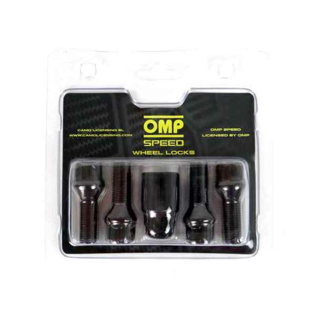 Skruvsats OMP OMPS09831401 M14 x 1,50 4 uds Svart - 8