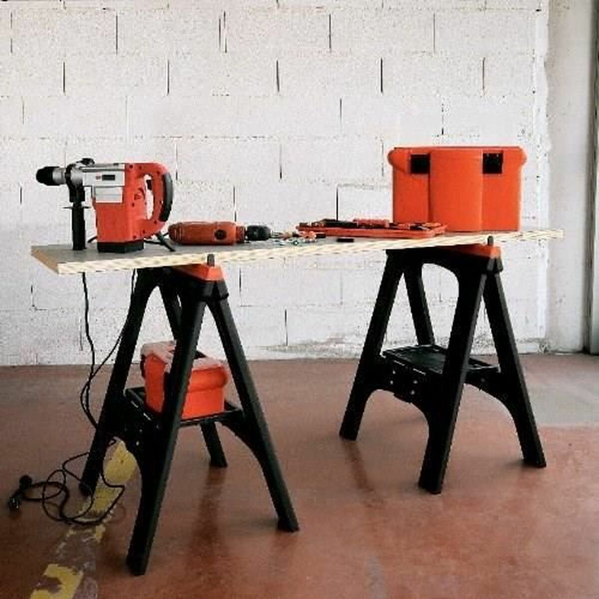 Staffli TOOD Hopfällbar 60 x 10 x 80 cm 200 kg (2 antal) - 4