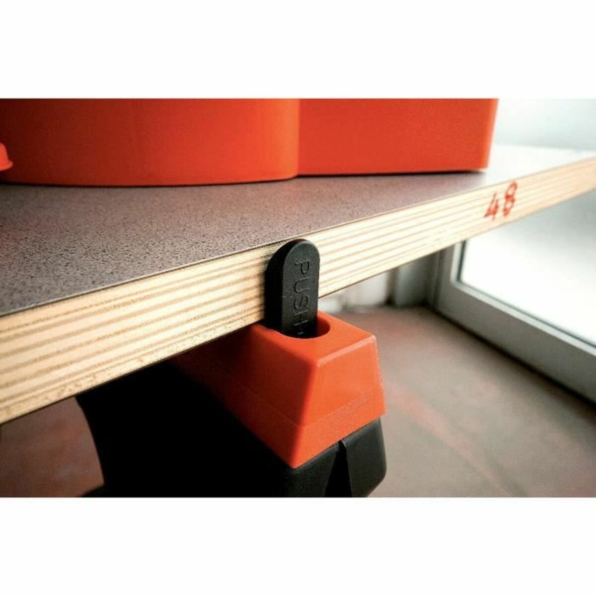 Staffli TOOD Hopfällbar 60 x 10 x 80 cm 200 kg (2 antal) - 2