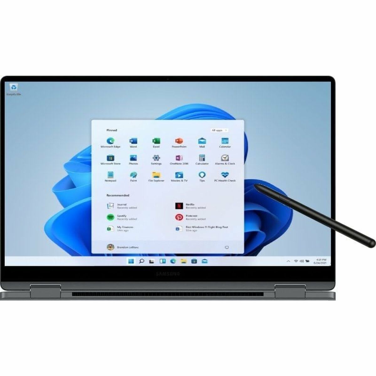 Laptop 2 i 1 Samsung Galaxy Book5 360 Intel Core Ultra 5-256V intel core ultra 5 16 GB RAM 512 GB SSD 15,6"